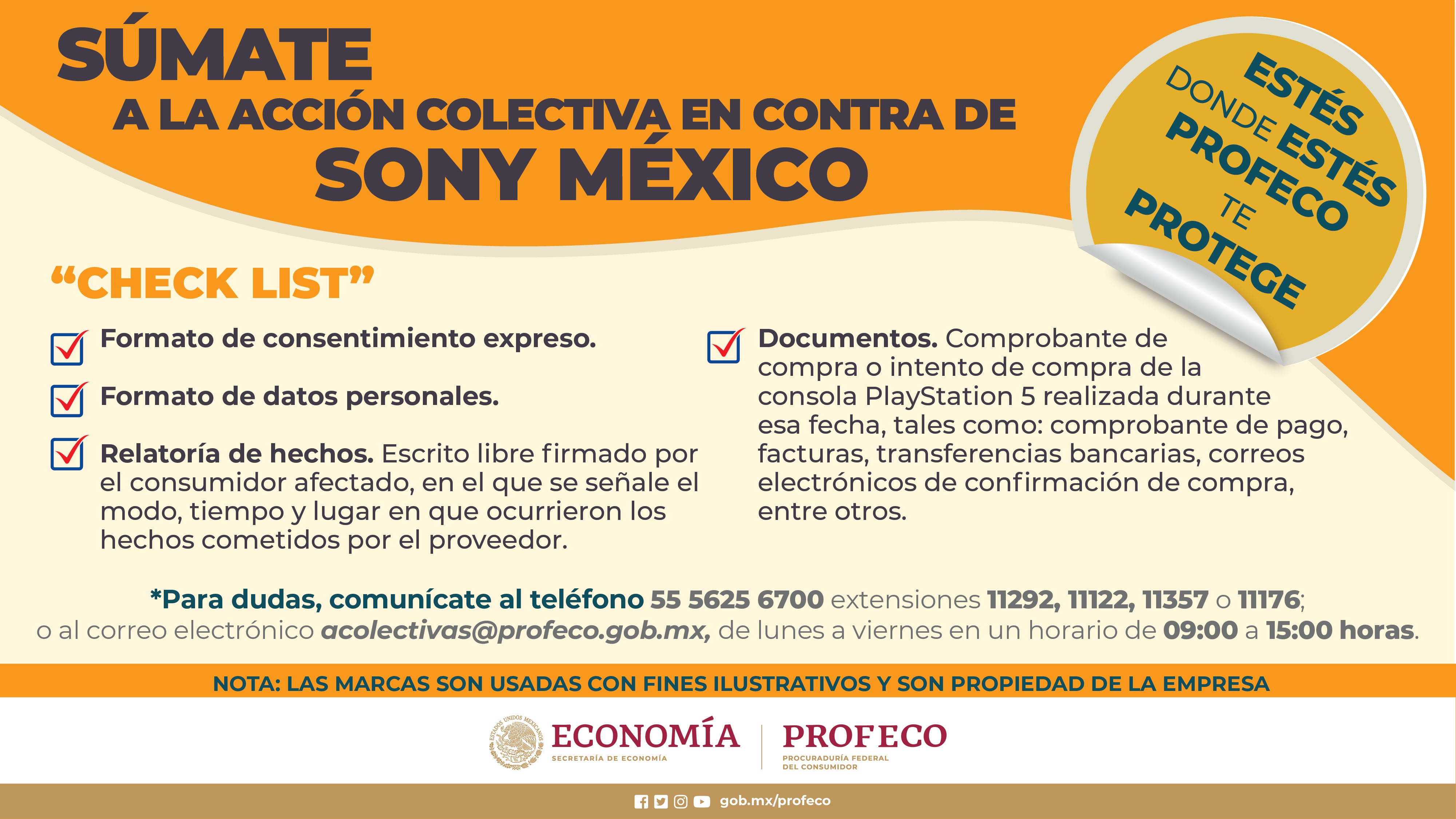 Requisitos demanda Profeco contra Sony por PS5 no entregados