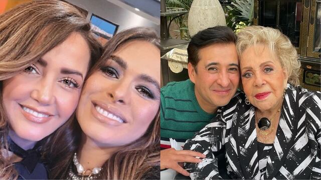 Galilea Montijo, Andrea Legarreta, Iván y Silvia Pinal