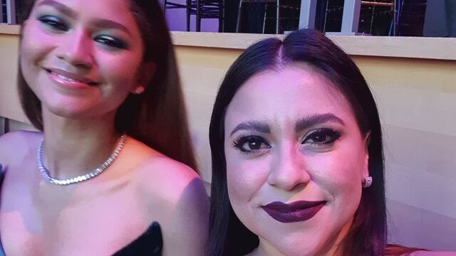 Zendaya y Olimpia Coral Melo en la gala de la revista Time