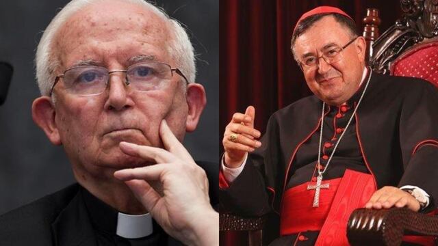 Antonio Cañizares (izquierda) y Vinko Puljic (derecha) no participarán en el Cónclave