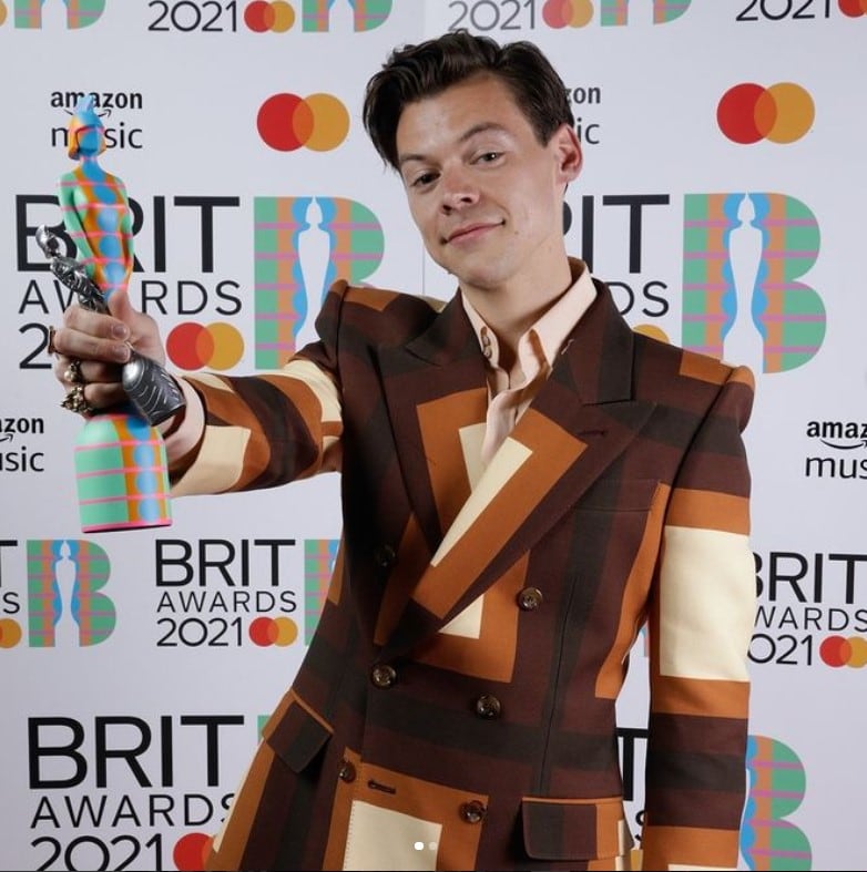 Harry Styles en los Brit Awards 2021