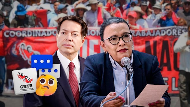 Sheinbaum reveló que CNTE mantenía diálogo con SEP y Segob antes de anunciar huelga nacional