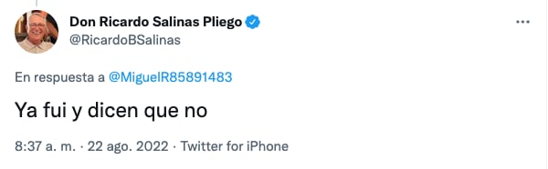 Ricardo Salinas Pliego defiende tiendas Elektra