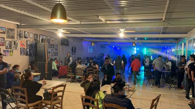 Baile suspendido en Ecatepec