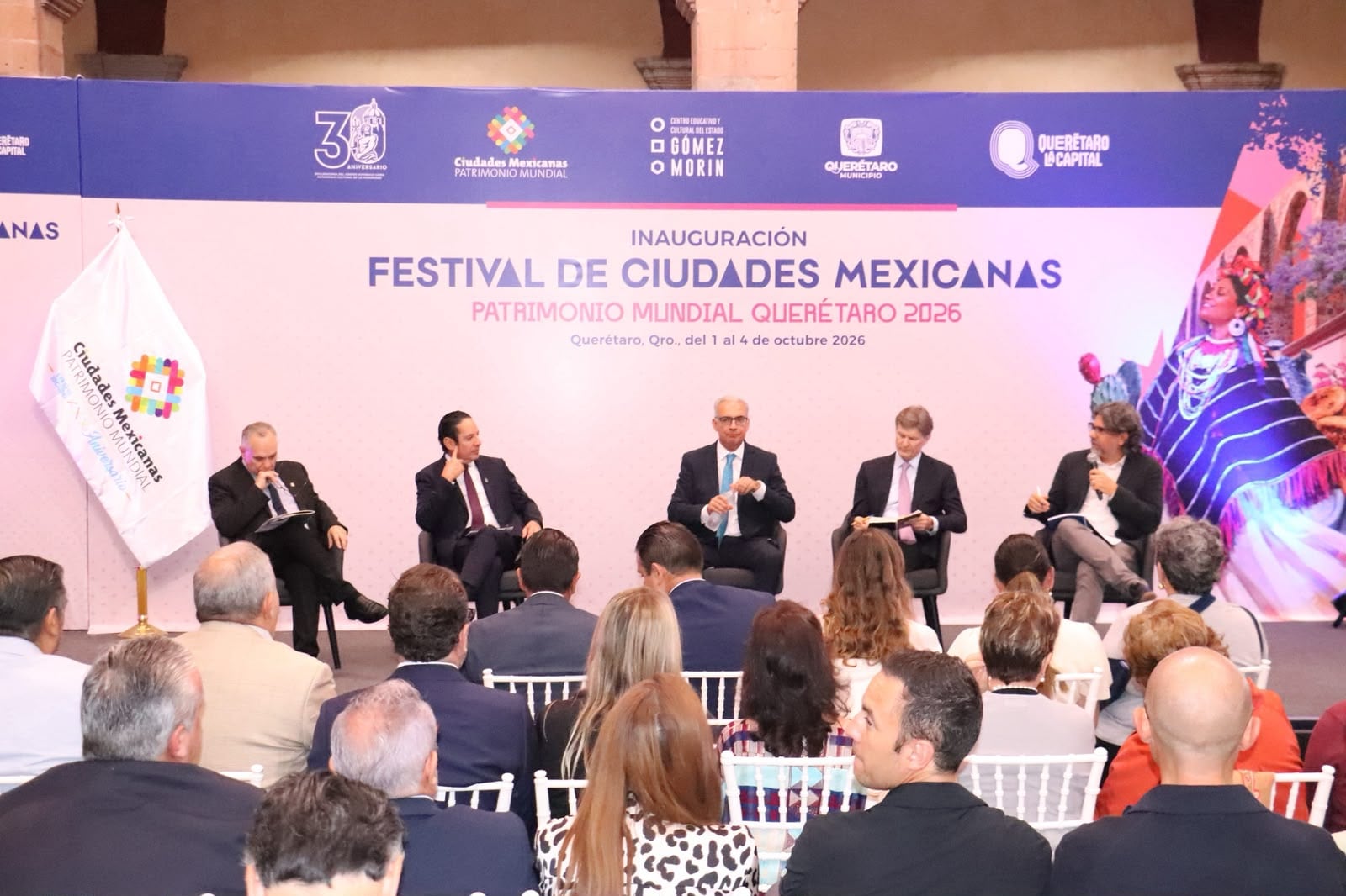 Festival de Ciudades Mexicanas Patrimonio Mundial llega a Querétaro