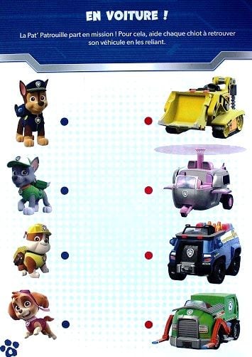 Actividades de Rocky de Paw Patrol