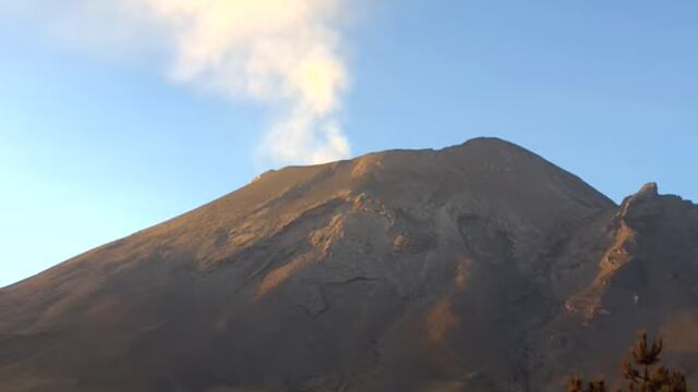 Volcán Popocatépetl el 29 de septiembre