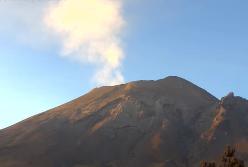 Volcán Popocatépetl el 29 de septiembre