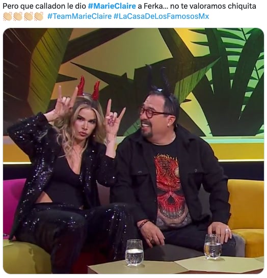 Los memes aman a Marie Claire Harp tras su pelea con Ferka en la pre gala de La Casa de los Famosos