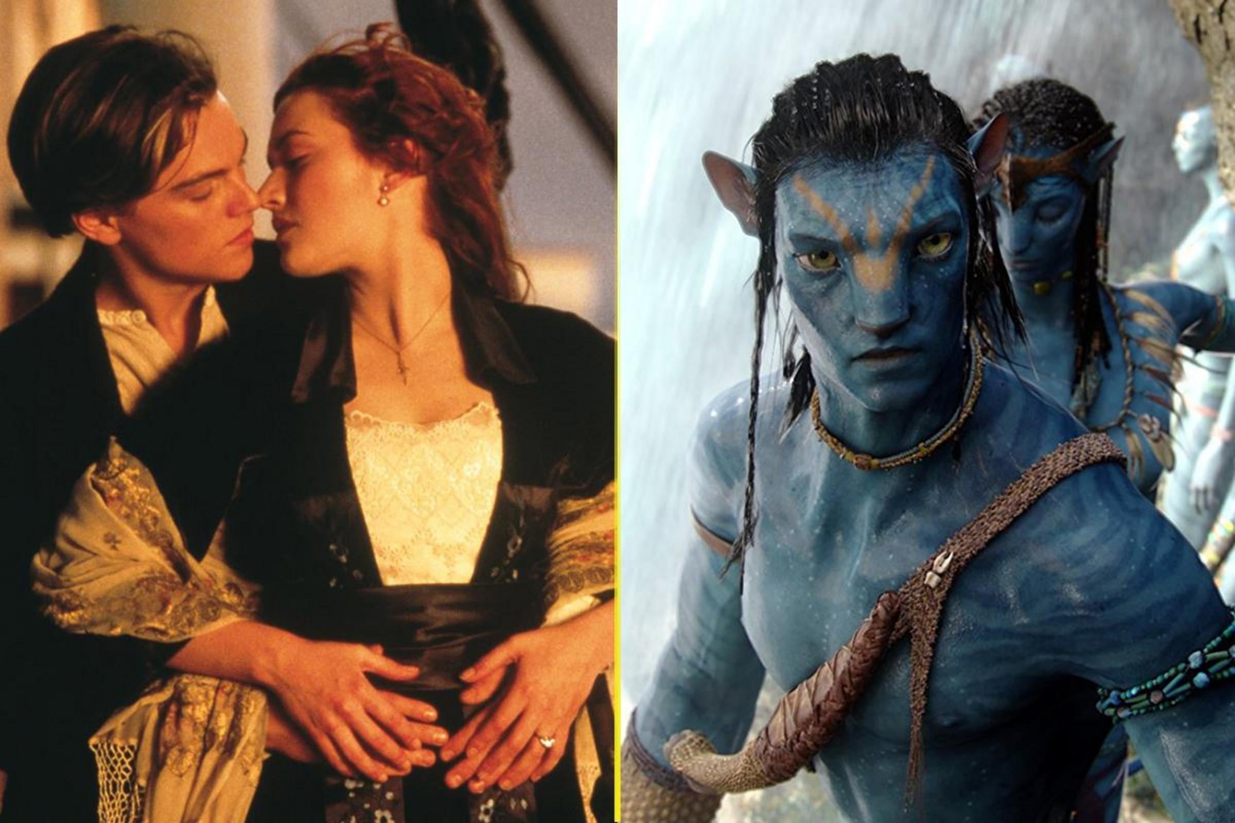 Titanic y Avatar de James Cameron