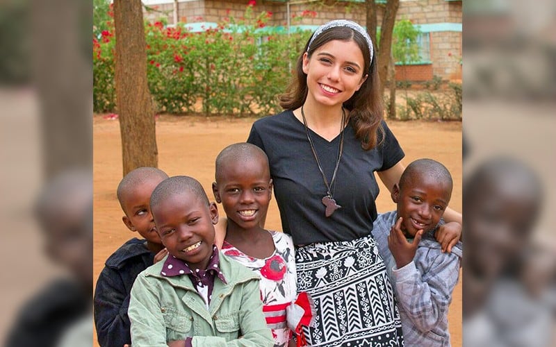 Jessica Fernández y su activismo en Kenia