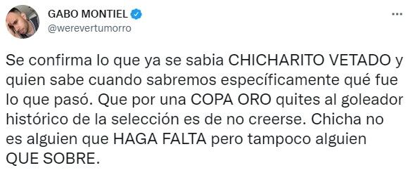 Werevertumorro sobre el Chicharito Hernández