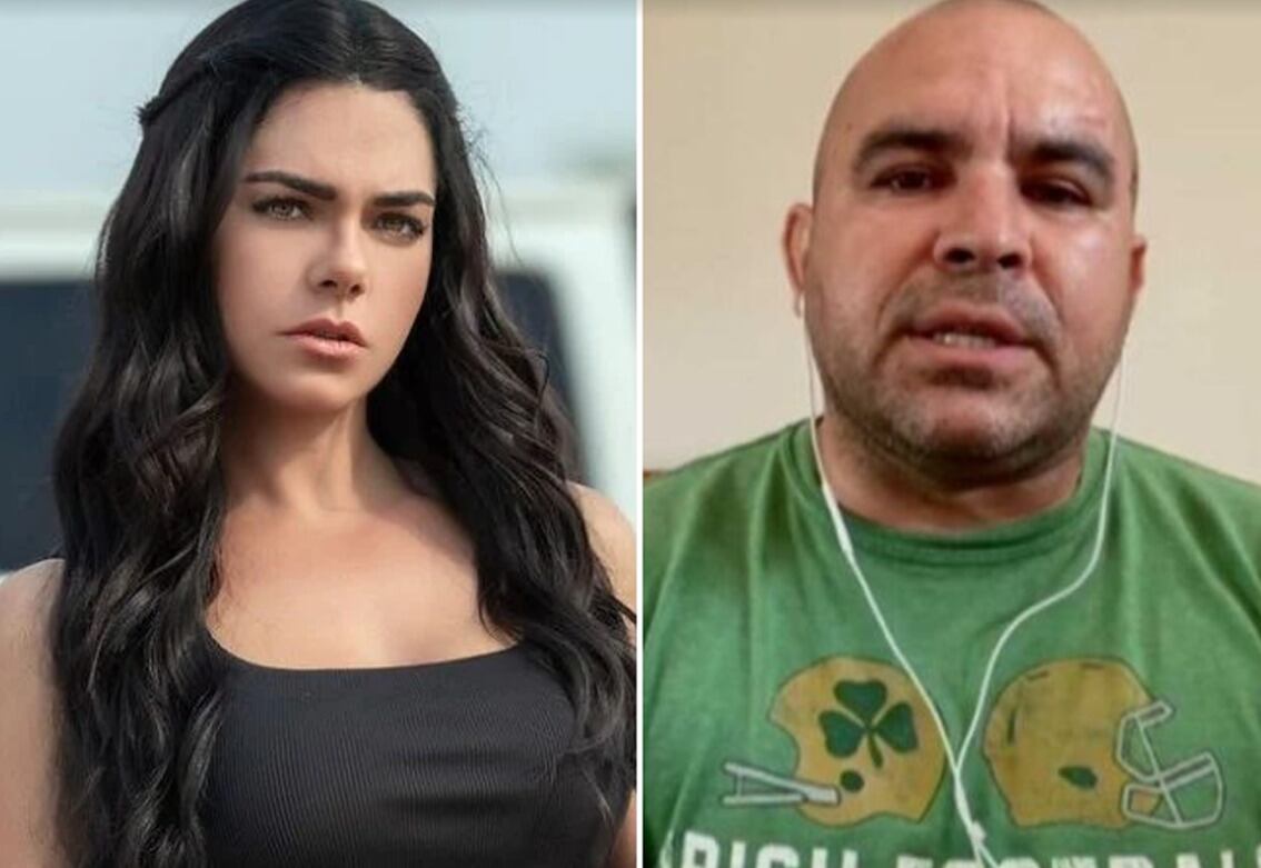 Livia Brito y el fotógrafo Ernesto Zepeda
