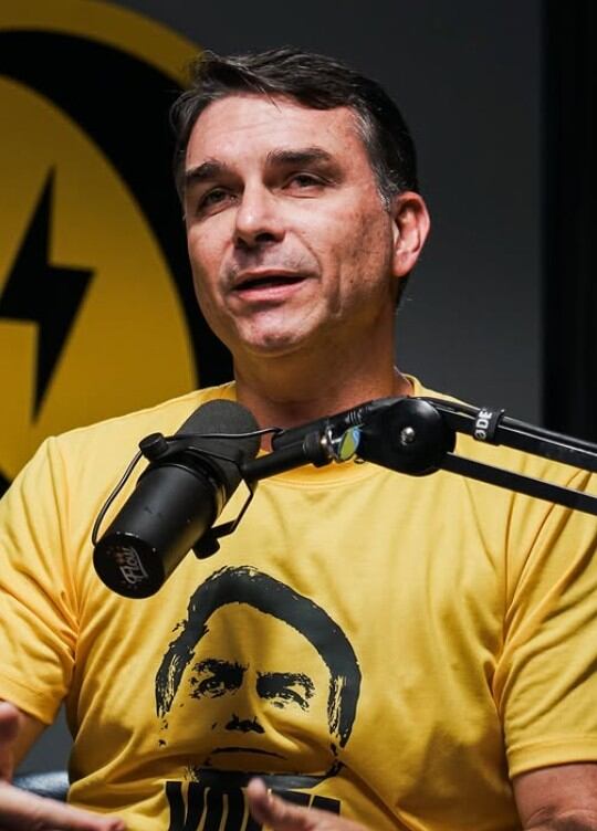 Flávio Bolsonaro, hijo de Jair Bolsonaro