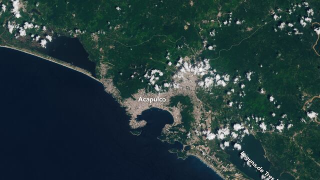 NASA: Acapulco 21 de septiembre 2023