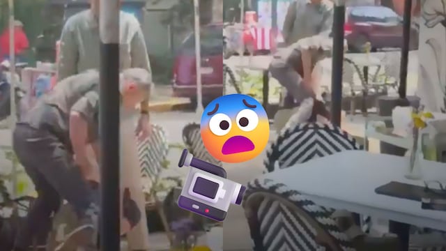 Video capta golpiza en cafetería de Parque España, en la Condesa