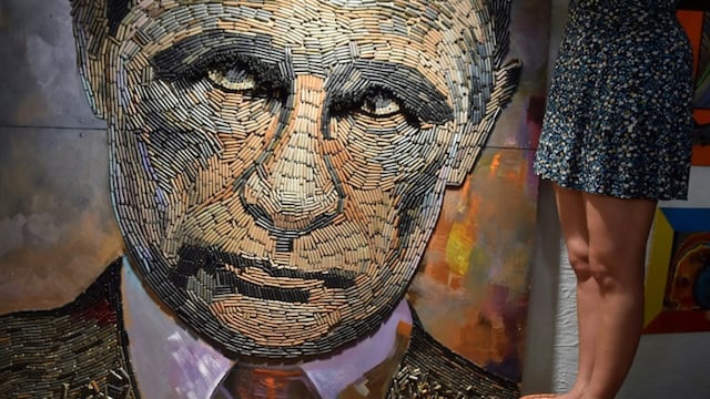 Putin, visto por artistas ucranianos