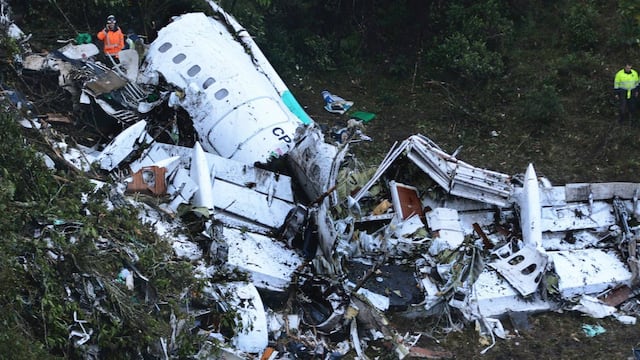Avión accidentado de Chapecoense. Orden de arresto a capitán.