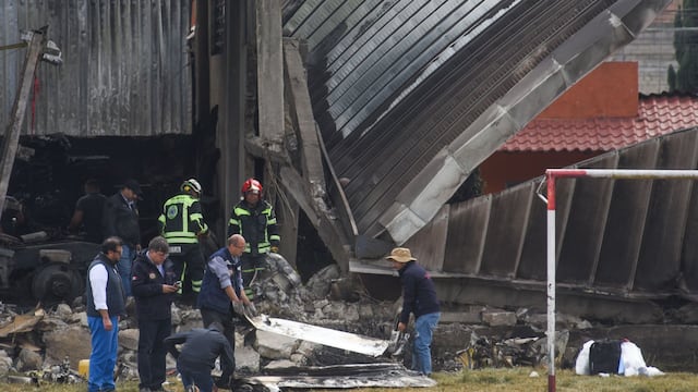 Investigación del accidente aéreo en Toluca continúa con búsqueda de la caja negra