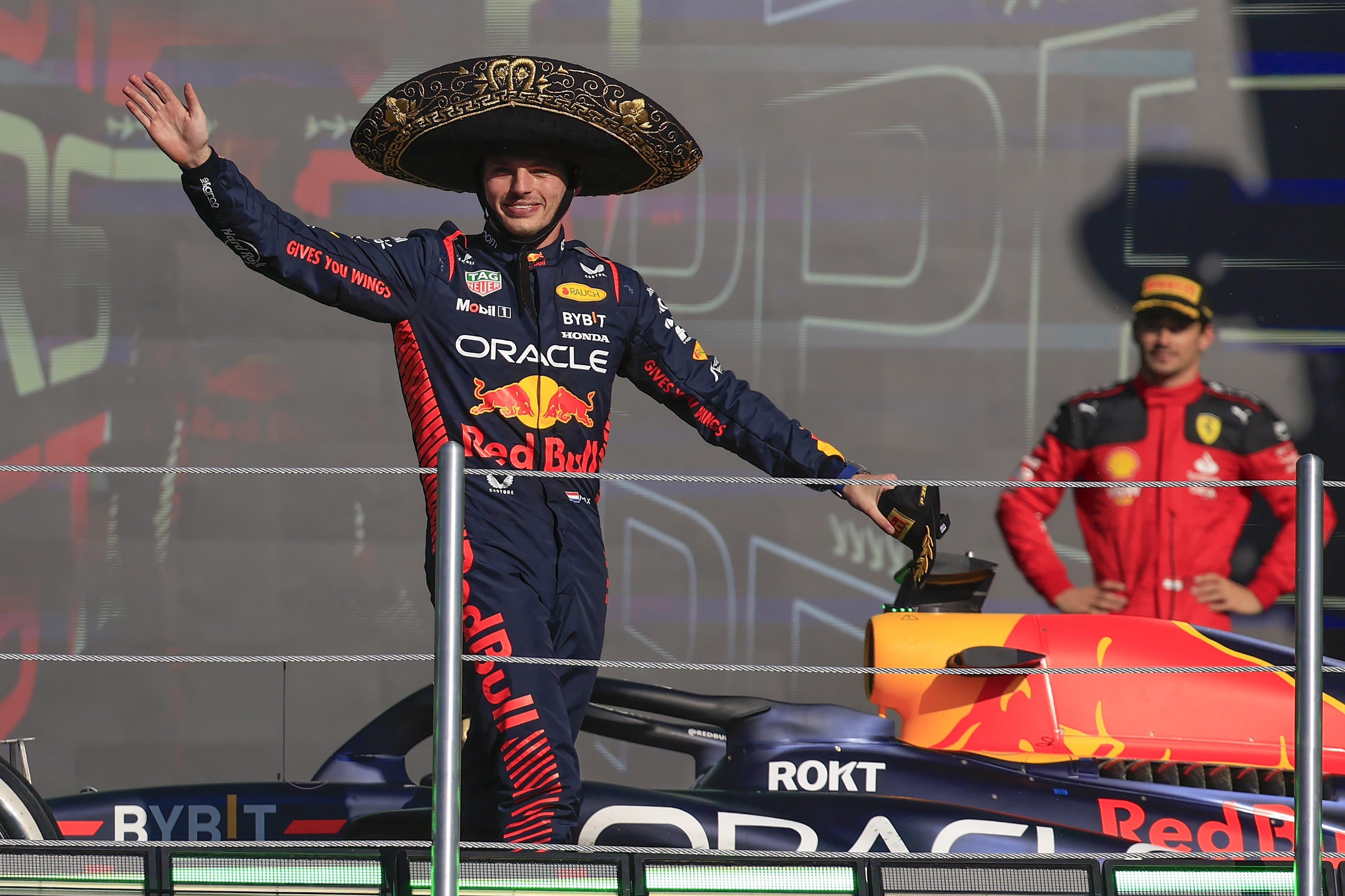 Max Verstappen en el Gran Premio de México