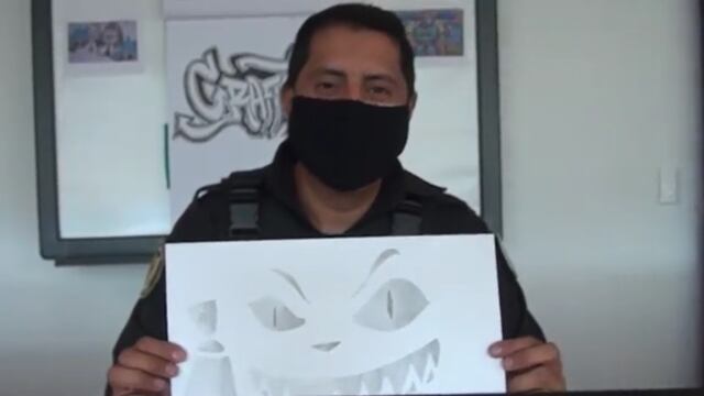 Policía grafitero CDMX