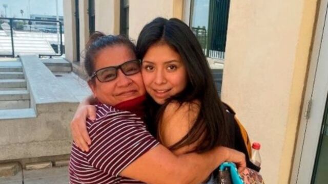 Reencuentro de madre mexicana y su hija secuestrada