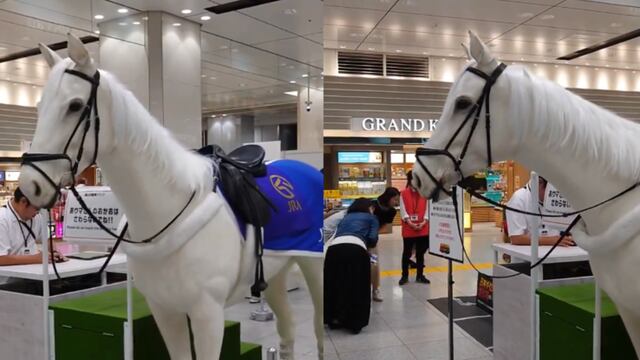 Caballo robot de Japón