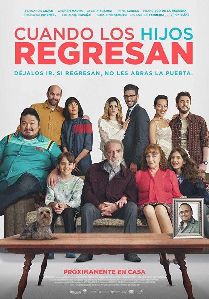 Cartel de Cuando los hijos regresan