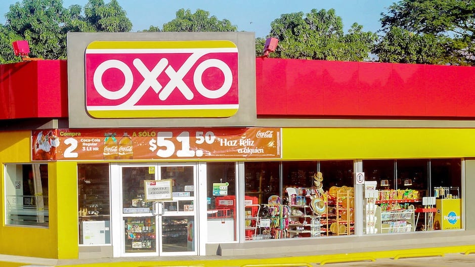 Una de las tiendas minoristas Oxxo.