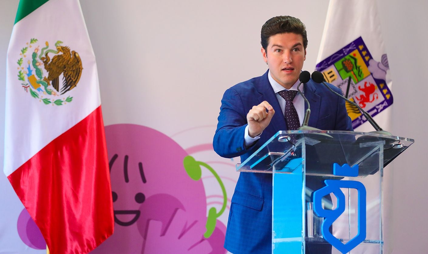 Samuel García, gobernador de Nuevo León