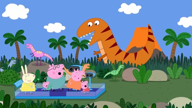 Peppa Pig español por estreno de Jurassic World Rebirth