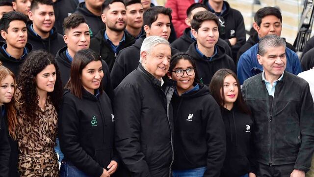 AMLO de visita en Coahuila.
