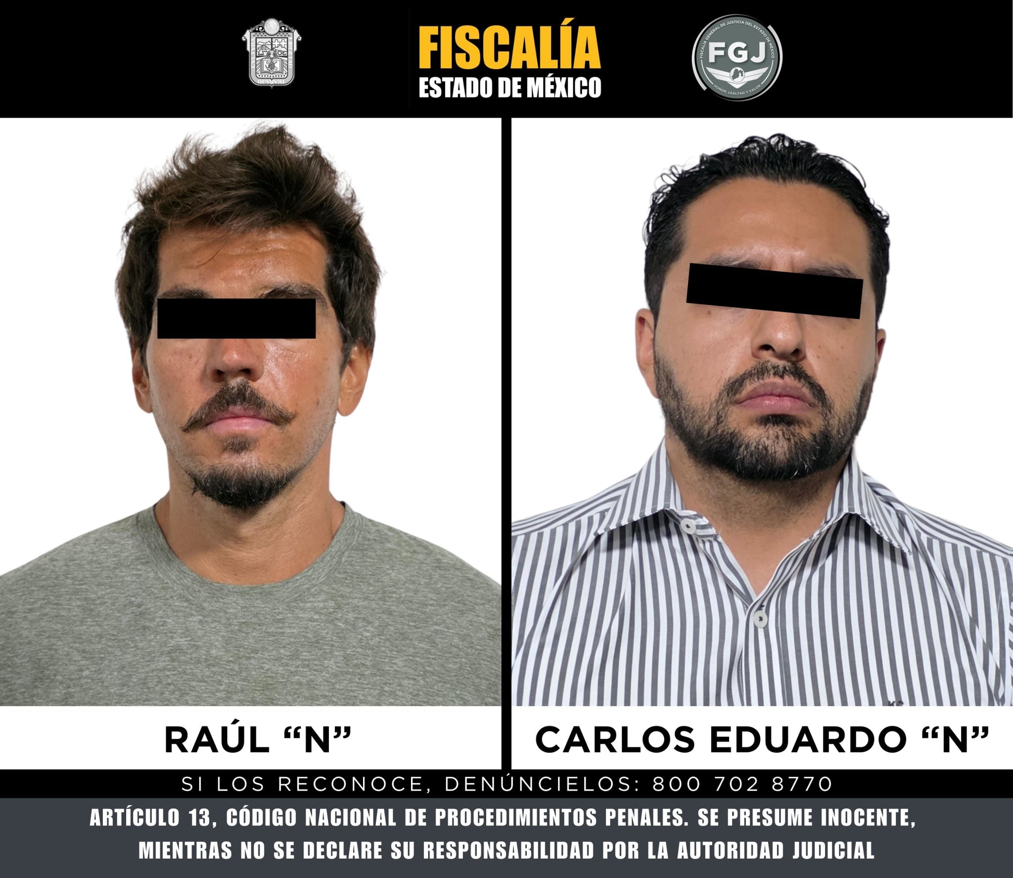 Raúl Piña Horta queda en prisión preventiva por presunta extorsión en Edomex