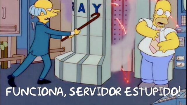 Meme caída de la página 'Mi Vacuna'