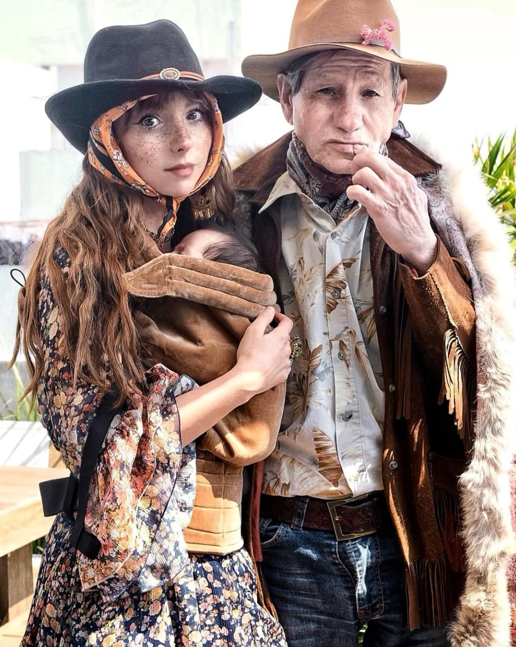 Natalia Téllez y su papá, Guillermo Téllez