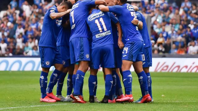 Jugadores del Cruz Azul.