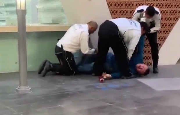 Golpiza a derechohabiente en IMSS de Colima