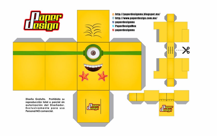 Minions para recortar y armar: 7 plantillas para imprimir de los personajes de Mi Villano Favorito
