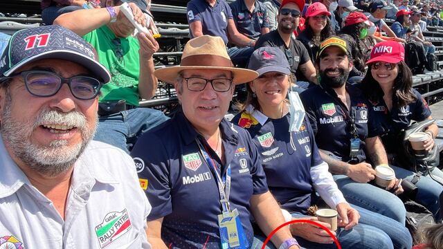 Felipe Calderón en la Fórmula 1