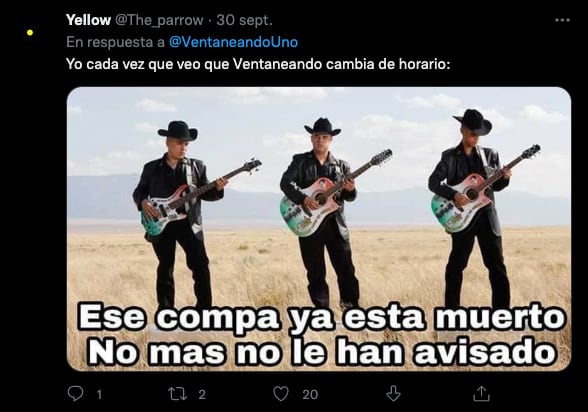 Seguidores del programa se disgustan por el nuevo horario