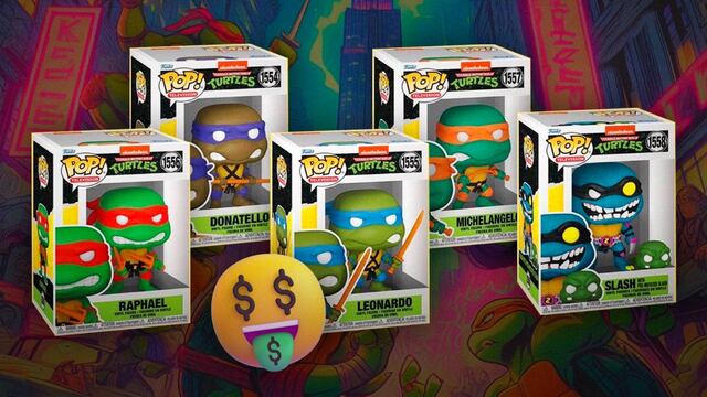 Estos son los nuevos Funko Pop! de las Tortugas Ninja