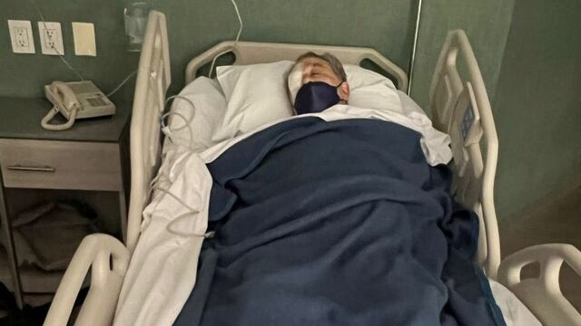 Pedro Sola está hospitalizado