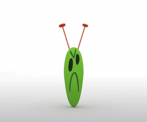 Marciano furioso, personaje de Pocoyó