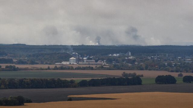 Bombradeo al Estadio del FC Desna