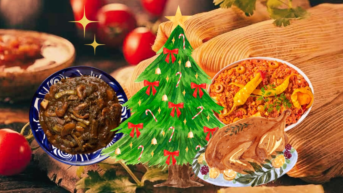 Cena de Navidad en México