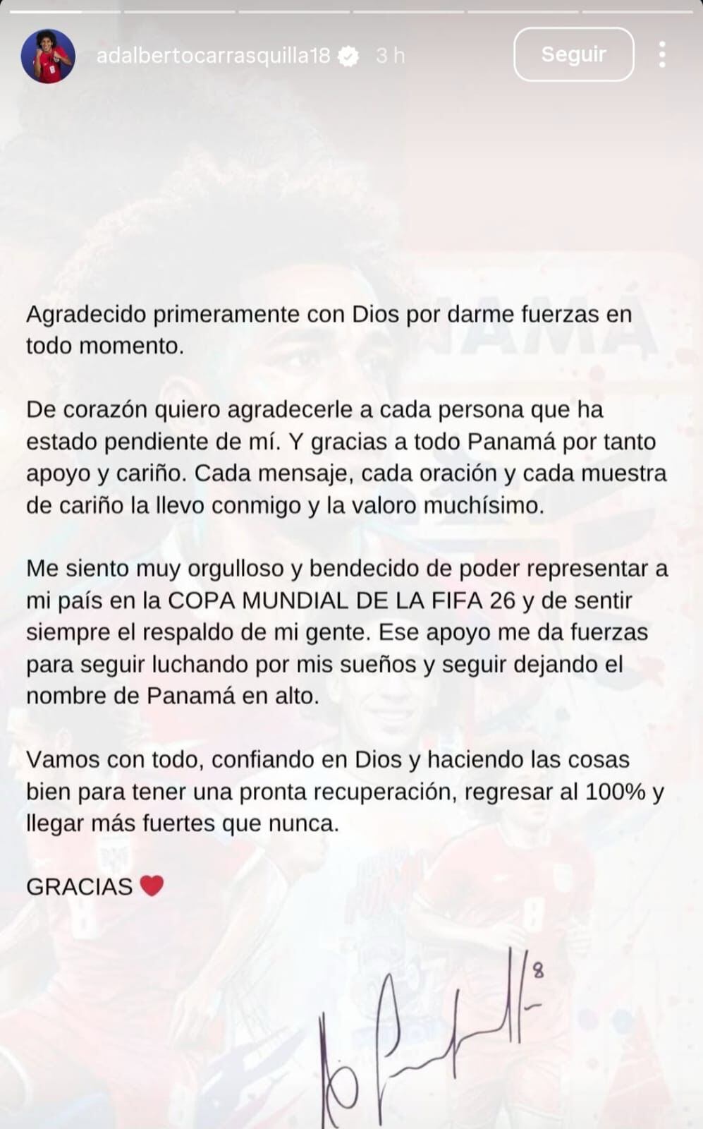 Coco Carrasquilla deja atrás la final con Pumas y festeja su convocatoria al Mundial 2026.