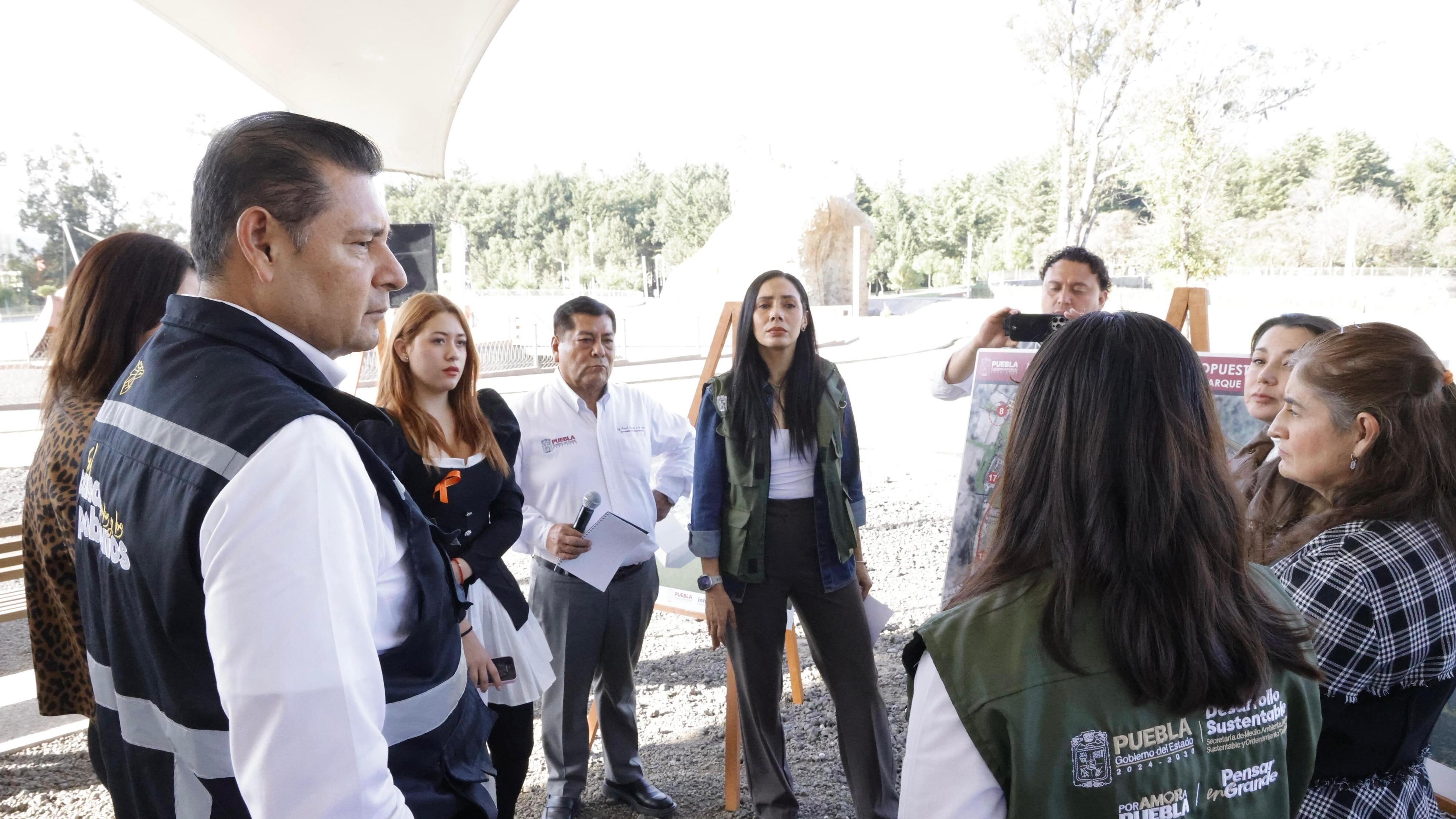 Puebla contará con su Chapultepec: Alejandro Armenta supervisa el proyecto Ecoparque