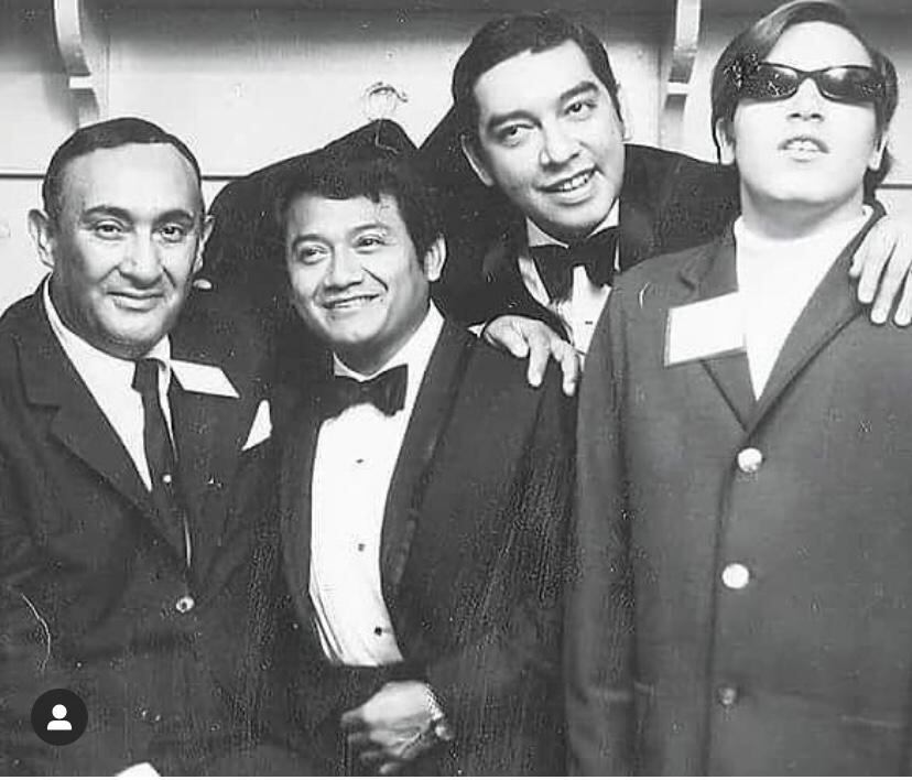 Pedro Vargas, Armando Manzanero, Marco Antonio Muñiz, y José Feliciano