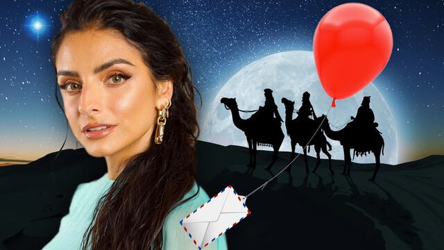 Aislinn Derbez ya tiene su cartita para los Reyes Magos