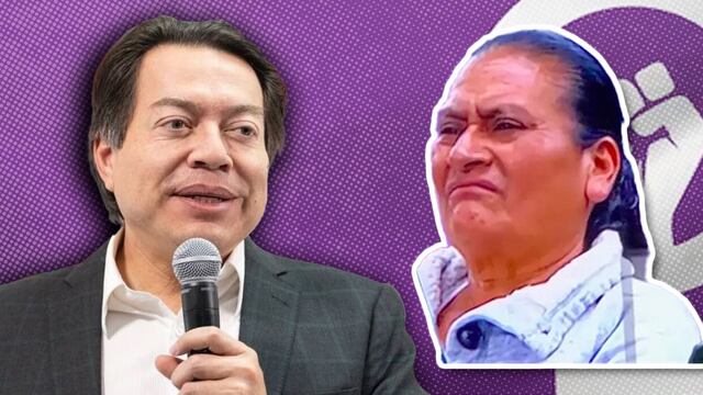Mario Delgado no se contuvo en el 8M